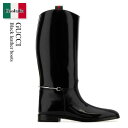 【数量限定・在庫限り・早い者勝ち!】 グッチ / Gucci Black Leather Boots / 805310 AADZD / 805310 AADZD...