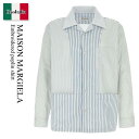 【数量限定・在庫限り・早い者勝ち!】 メゾン マルジェラ / Maison Margiela Embroidered Poplin Shirt / S50DT0...