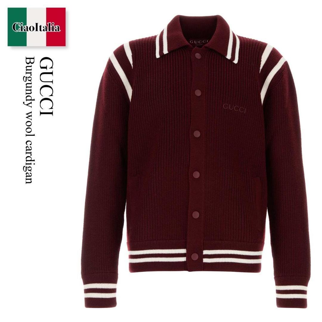 楽天市場】Gucci グッチ(カラーレッド)(カーディガン 楽天市場】Gucci グッチ(カラーレッド)(カーディガン