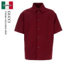 【数量限定・在庫限り・早い者勝ち!】 グッチ / Gucci Tiziano Red Cotton Shirt / 811732 ZASO2 / 811732 ...