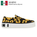 【数量限定・在庫限り・早い者勝ち!】 マルニ / Marni Printed Canvas Slip Ons / SNZW013503P4927 / SNZW0...