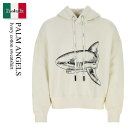 【数量限定・在庫限り・早い者勝ち!】 パームエンジェルス / Palm Angels Ivory Cotton Sweatshirt / PMBB058S23F...