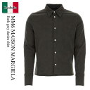 【数量限定・在庫限り・早い者勝ち!】 MM6 / Mm6 Maison Margiela Dark Grey Denim Shirt / S62DT0004 S...