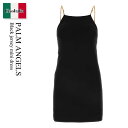 【数量限定・在庫限り・早い者勝ち!】 パームエンジェルス / Palm Angels Black Jersey Mini Dress / PWDB220S24F...