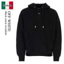 【数量限定・在庫限り・早い者勝ち!】 オフホワイト / Off White Black Cotton Sweatshirt / OMBB085C99FLE010...