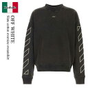 【数量限定・在庫限り・早い者勝ち!】 オフホワイト / Off White Slate Cotton Oversize Sweatshirt / OMBA054...