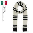 【数量限定・在庫限り・早い者勝ち!】 プラダ / Prada Embroidered Cashmere Scarf / 27456S F0967 / 27456...