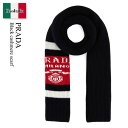 【数量限定・在庫限り・早い者勝ち!】 プラダ / Prada Black Cashmere Scarf / UMS418 F0002 / UMS418 S212...