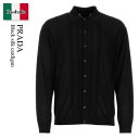 【数量限定・在庫限り・早い者勝ち!】 プラダ / Prada Black Silk Cardigan / UMG290 F0002 / UMG290 SOOO1...