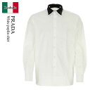 【数量限定・在庫限り・早い者勝ち!】 プラダ / Prada White Poplin Shirt / UCN537 F0964 / UCN537 SOOO10...