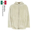 【数量限定・在庫限り・早い者勝ち!】 プラダ / Prada Ivory Shearling Jacket / UPS622 F0304 / UPS622 SO...