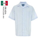 【数量限定・在庫限り・早い者勝ち!】 プラダ / Prada Printed Poplin Shirt / UCS406 F0W81 / UCS406 S212...