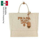 【数量限定・在庫限り・早い者勝ち!】 プラダ / かばん / カバン / Prada Sand Canvas Shopping Bag / 1BG473 F00...