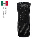 【数量限定・在庫限り・早い者勝ち!】 プラダ / Prada Black Velvet Dress / P3M43R F0002 / P3M43R SOOO14...