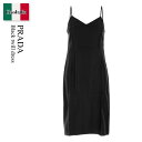 【数量限定・在庫限り・早い者勝ち!】 プラダ / Prada Black Twill Dress / P3O79S F0002 / P3O79S OOO1YVT...