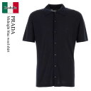 【数量限定・在庫限り・早い者勝ち!】 プラダ / Prada Midnight Blue Wool Shirt / UMG382 F0008 / UMG382 ...