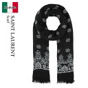 【数量限定・在庫限り・早い者勝ち!】 サンローラン / Saint Laurent Scarf / 686590 3Y668 / 686590 3Y668 10...