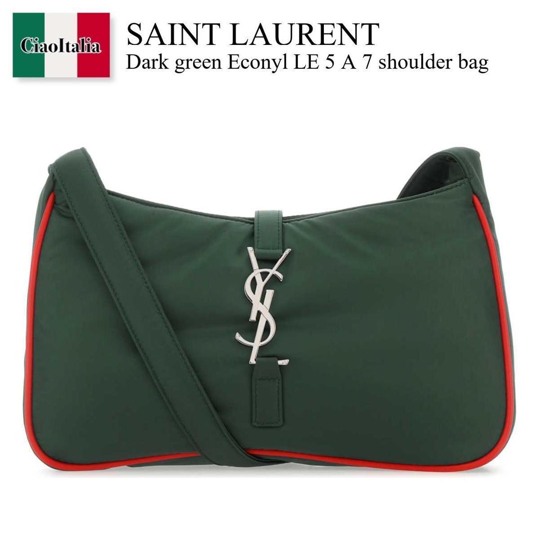 【SAINT LAURENT】BOWOW dark green ロゴ ハンドバック 楽天市場】サンローラン ショルダーバッグ(カラーグリーン