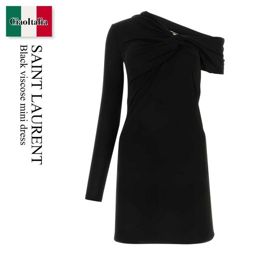 【数量限定・在庫限り・早い者勝ち!】 サンローラン / Saint Laurent Black Viscose Mini Dress / 753164 Y7F93 / 753164 Y7F93 1000 / 753164Y7F93 / 753164Y7F93 1000 / 753164Y7F931000 / ワンピース 【数量限定・在庫限り・早い者勝ち!】 サンローラン / Saint Laurent Black Viscose Mini Dress / 753164 Y7F93 / 753164 Y7F93 1000 / 753164Y7F93 / 753164Y7F93 1000 / 753164Y7F931000 / ワンピース