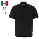 【数量限定・在庫限り・早い者勝ち!】 サカイ / Sacai Shirt / 2403365M / 2403365M 001 / 2403365M001 / シ...