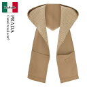 【数量限定・在庫限り・早い者勝ち!】 プラダ / Prada Camel Wool Scarf / 1FS058 F0824 / 1FS058 2FK6 F08...