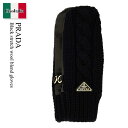 【数量限定・在庫限り・早い者勝ち!】 プラダ / Prada Black Stretch Wool Blend Gloves / 1GG190 F0002 / ...