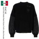 【数量限定・在庫限り・早い者勝ち!】 サカイ / Sacai Sacai Gonz Multi Patch Nylon Twill X Knit Sweater...