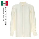 【数量限定・在庫限り・早い者勝ち!】 サンローラン / Saint Laurent Embroidered Satin Shirt / 819096 Y2L91...