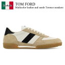 【数量限定・在庫限り・早い者勝ち!】 トム・フォード / Tom Ford Multicolor Leather And Suede Terence Sneak...