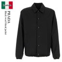 【数量限定・在庫限り・早い者勝ち!】 プラダ / Prada Black Wool Blend Jacket / SGC816 F0002 / SGC816 S...