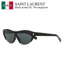 【数量限定・在庫限り・早い者勝ち!】 サンローラン / Saint Laurent Black Acetate Sl 704 Sunglasses / 822179 Y9956 / 822179 Y9956 1000 / 822179Y9956 / 822179Y9956 1000 / 822179Y99561000 / サングラス(4)
