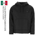【数量限定・在庫限り・早い者勝ち!】 バレンチノ / Valentino Garavani Black Nylon Sweatshirt / 1V0CJI267...