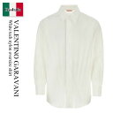 【数量限定・在庫限り・早い者勝ち!】 バレンチノ / Valentino Garavani White Tech Nylon Oversize Shirt / ...