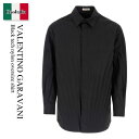 【数量限定・在庫限り・早い者勝ち!】 バレンチノ / Valentino Garavani Black Tech Nylon Oversize Shirt / ...