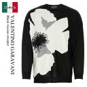 【数量限定・在庫限り・早い者勝ち!】 バレンチノ / Valentino Garavani Black Viscose Sweater / 4V0KC29TA2...