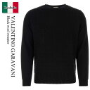 【数量限定・在庫限り・早い者勝ち!】 バレンチノ / Valentino Garavani Black Wool Sweater / 4V3KC28E9VR /...