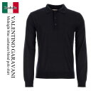 【数量限定・在庫限り・早い者勝ち!】 バレンチノ / Valentino Garavani Midnight Blue Cashmere Blend Polo ...