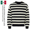 【数量限定・在庫限り・早い者勝ち!】 バレンチノ / Valentino Garavani Embroidered Cotton Blend Sweater /...