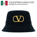 【数量限定・在庫限り・早い者勝ち!】 バレンチノ / Valentino Garavani Midnight Blue Cotton Bucket Hat / 5W2HGA95QHB / 5W2HGA95QHB Z7V / 5W2HGA95QHBZ7V / ハット