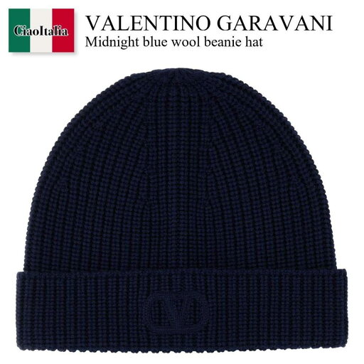 【数量限定・在庫限り・早い者勝ち!】 バレンチノ / Valentino Garavani Midnight Blue Wool Beanie Hat / 5Y2HB01LIND / 5Y2HB01LIND 598 / 5Y2HB01LIND598 / ニットキャップ・ビーニー 【数量限定・在庫限り・早い者勝ち!】 バレンチノ / Valentino Garavani Midnight Blue Wool Beanie Hat / 5Y2HB01LIND / 5Y2HB01LIND 598 / 5Y2HB01LIND598 / ニットキャップ・ビーニー