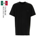 【数量限定・在庫限り・早い者勝ち!】 タトラス / Tatras Black Cotton T-Shirt / MTAT24S8239M / MTAT24S82...