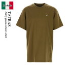 【数量限定・在庫限り・早い者勝ち!】 タトラス / Tatras Army Green Cotton T-Shirt / MTAT24S8195M / MTAT...