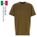 【数量限定・在庫限り・早い者勝ち!】 タトラス / Tatras Army Green Cotton T-Shirt / MTAT24S8239M / MTAT...
