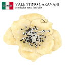 【数量限定・在庫限り・早い者勝ち!】 バレンチノ / Valentino Garavani Multicolor Metal Hair Clip / 6Y2J0...