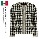 【数量限定・在庫限り・早い者勝ち!】 バレンチノ / Valentino Garavani Embroidered Tweed Blazer / 6B3CE3Y...
