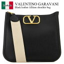 【数量限定・在庫限り・早い者勝ち!】 バレンチノ / かばん / カバン / Valentino Garavani Black Leather Alltime Shoulder Bag / 6W2B0R00IMZ / 6W2B0R00IMZ C08 / 6W2B0R00IMZC08 / ショルダーバッグ・ポシェット