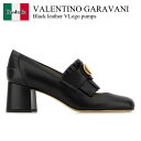 【数量限定・在庫限り・早い者勝ち!】 バレンチノ / Valentino Garavani Black Leather Vlogo Pumps / 6W2S0LP7DSH / 6W2S0LP7DSH 0NO / 6W2S0LP7DSH0NO / パンプス(4)