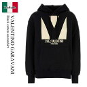 【数量限定・在庫限り・早い者勝ち!】 バレンチノ / Valentino Garavani Black Cotton Sweatshirt / 6B3MF24I...