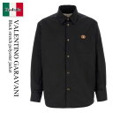 【数量限定・在庫限り・早い者勝ち!】 バレンチノ / Valentino Garavani Black Stretch Polyester Jacket / 6...