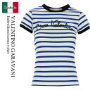 【数量限定・在庫限り・早い者勝ち!】 バレンチノ / Valentino Garavani Embroidered Cotton T-Shirt / 6B3MG...